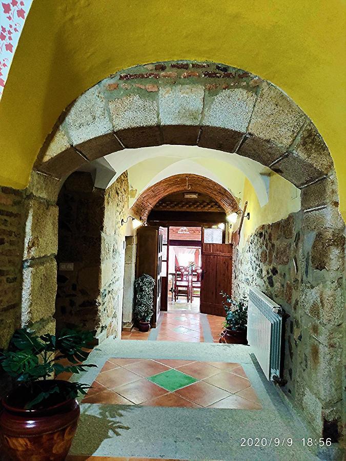 Penzion La Casa Del Marques Logrosán Exteriér fotografie