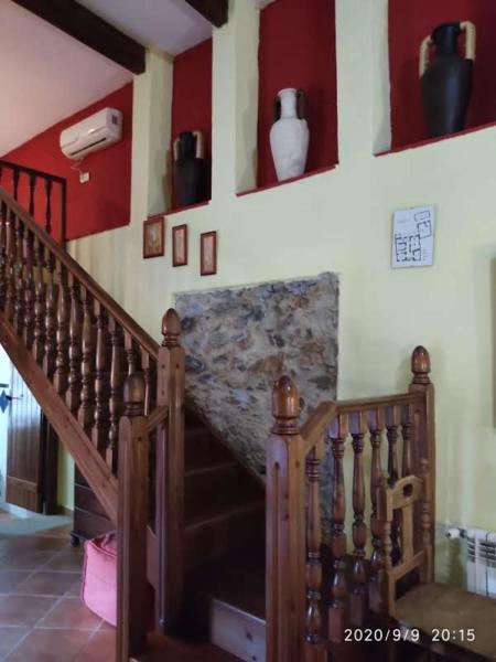 Penzion La Casa Del Marques Logrosán Exteriér fotografie