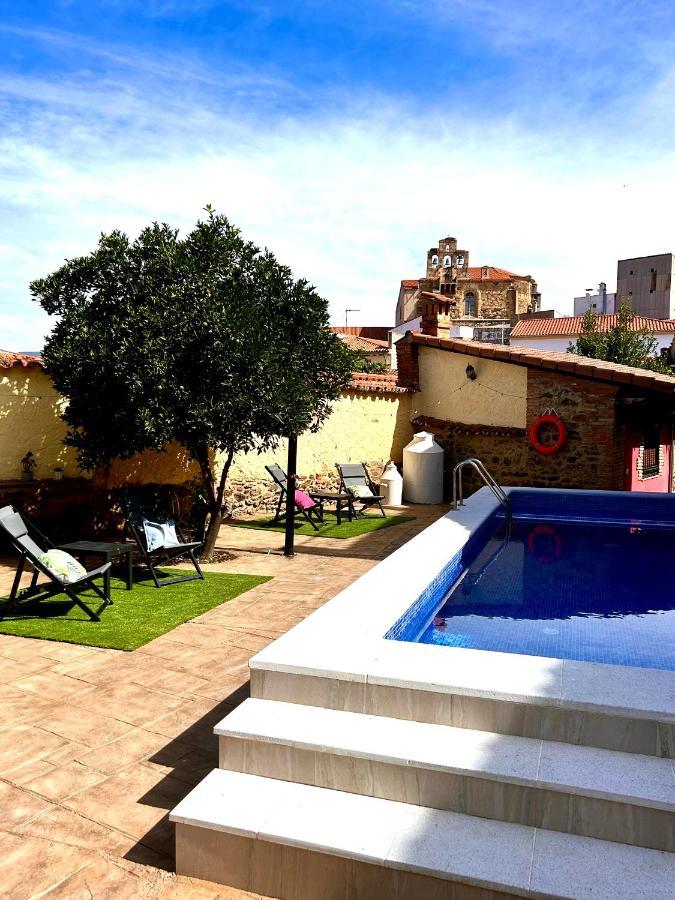 Penzion La Casa Del Marques Logrosán Exteriér fotografie