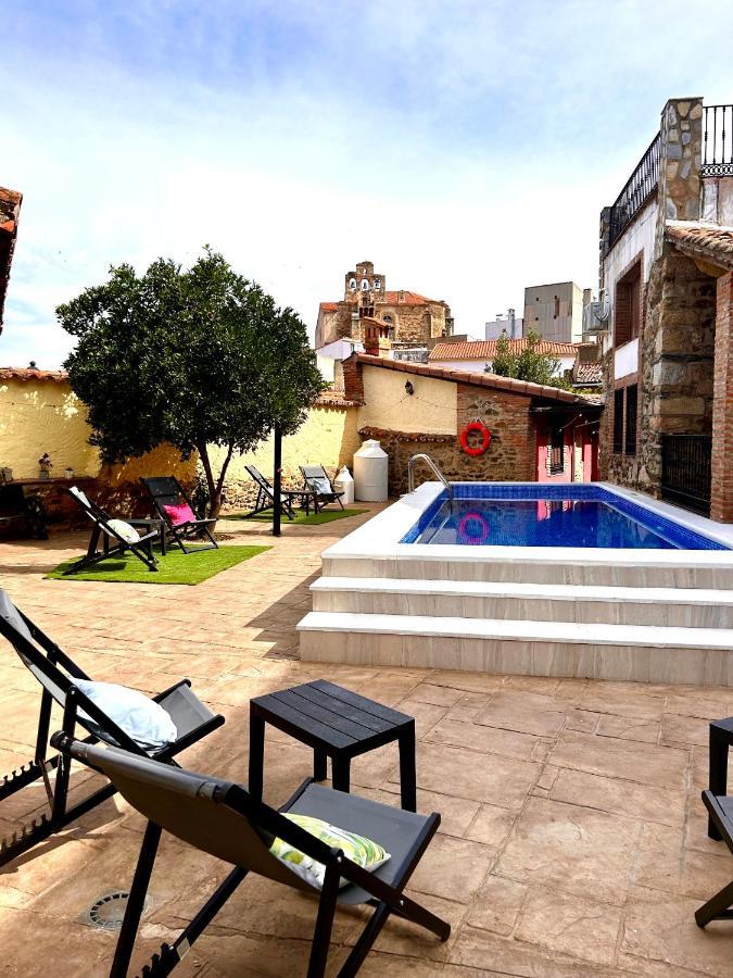 Penzion La Casa Del Marques Logrosán Exteriér fotografie